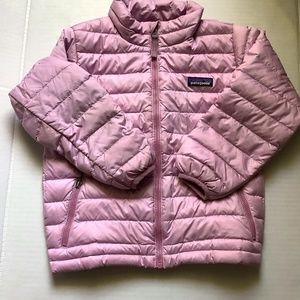 Girls Patagonia down feather jacket